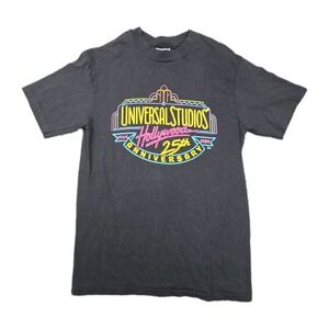 Vintage Universal Studios 25th‎ Anniversary Shirt Single Stitch Puff Print M (S)